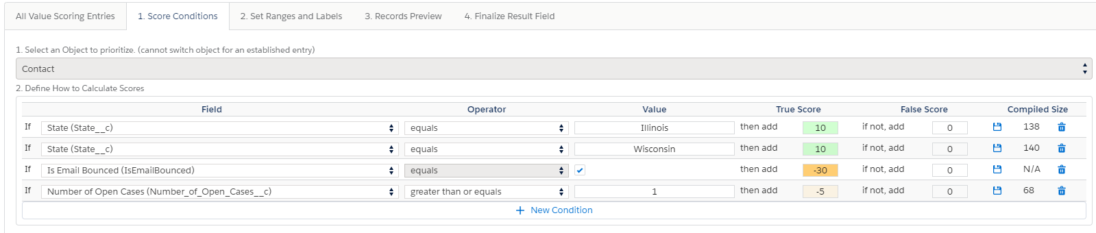 Helper Suite Use Case - Scoring, VS