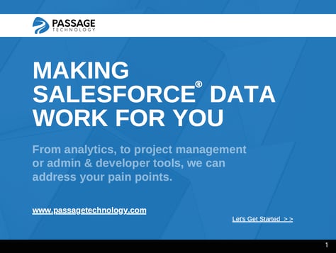 Making Salesforce Data Work for You