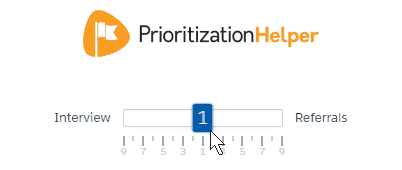 Prioritization Helper criteria