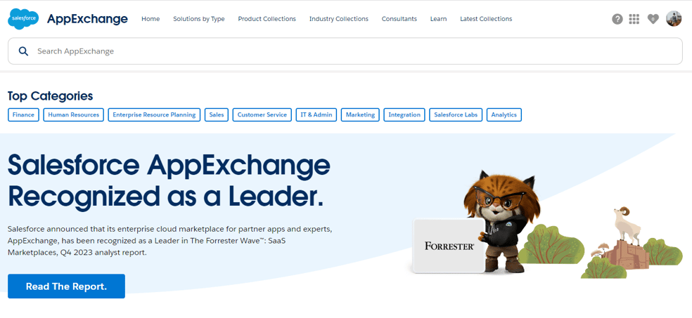 AppExchange Homepage