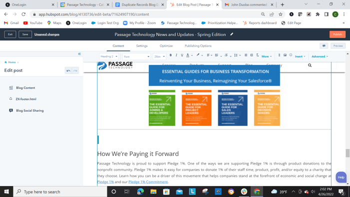 Account health status