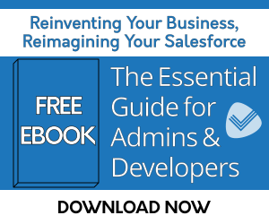 Free Salesforce business guides to help admins/developers, project managers, sales managers, and decision makers. Download the free PDF series now: Reinventing Your Business, Reimagining Your Salesforce®.