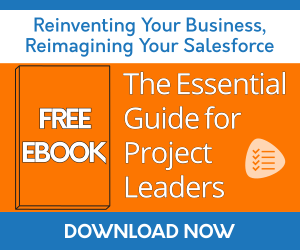 Free Salesforce business guides to help admins/developers, project managers, sales managers, and decision makers. Download the free PDF series now: Reinventing Your Business, Reimagining Your Salesforce®.