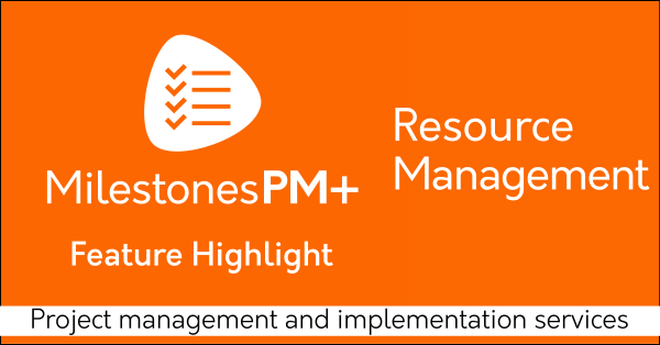 Resource management Salesforce app Milestones PM+