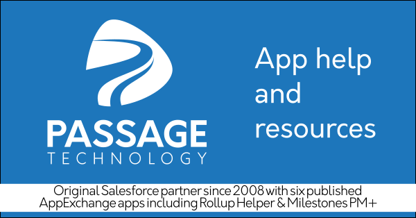 Salesforce service partner and AppExchange partner Passage Technology