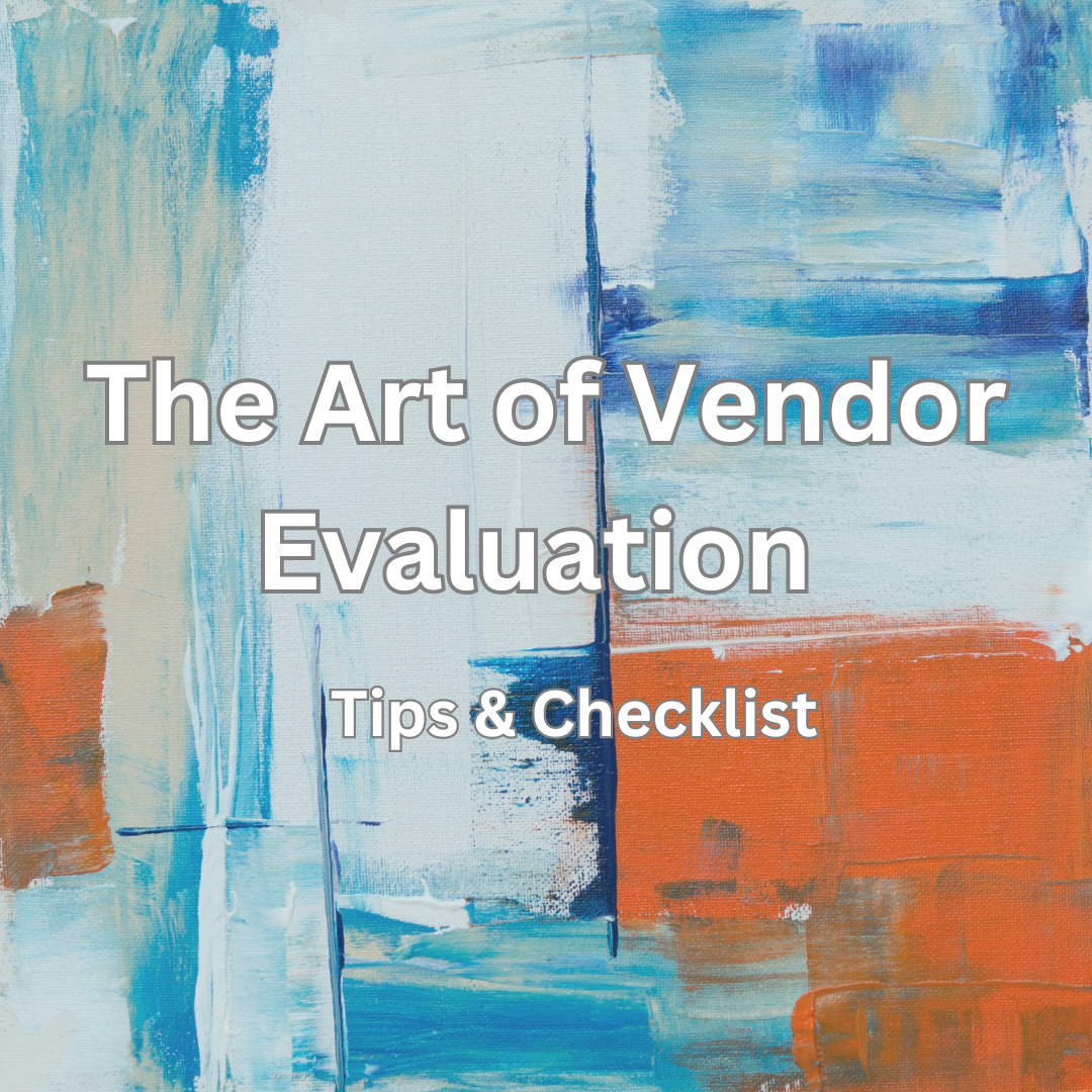 Vendor evaluation image