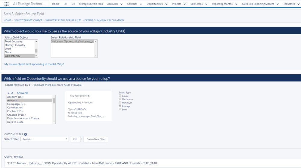 Rollup Helper's User Interface makes creating rollups in Salesforce a breeze.