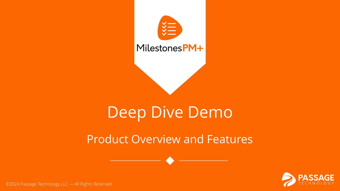 Recorded demo of Salesforce project management app Milestones PM+