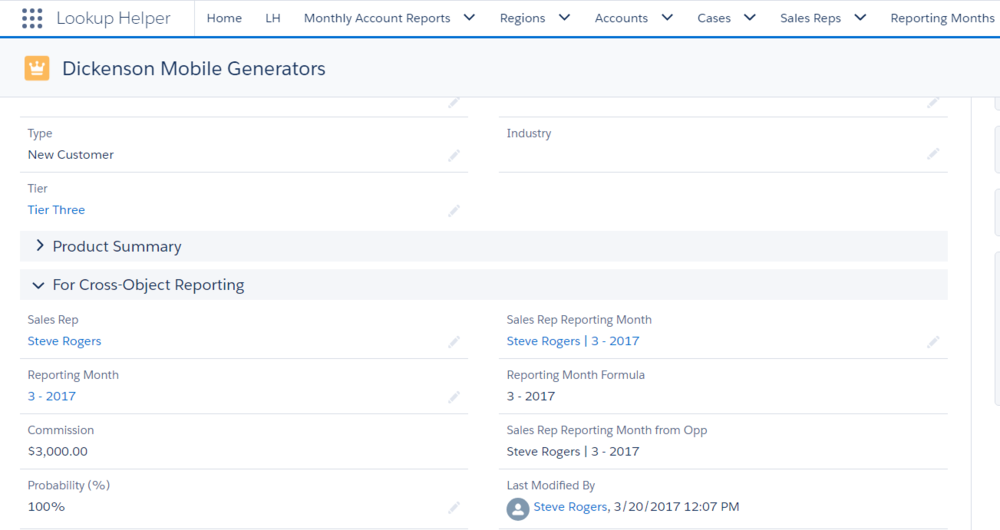  Use Lookup Helper to tie Salesforce Standard and Custom Objects together, then aggregate data with Rollup Helper to make complex reporting requirements easy. 