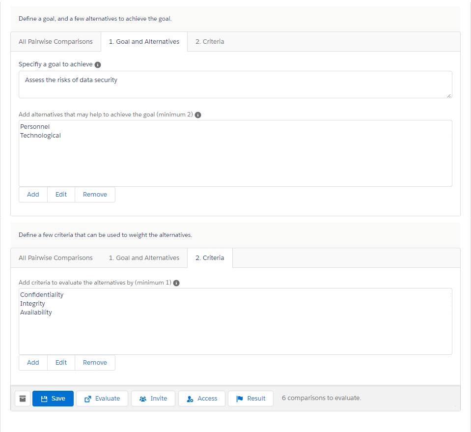 GDPR data security Risk Assessment; use case